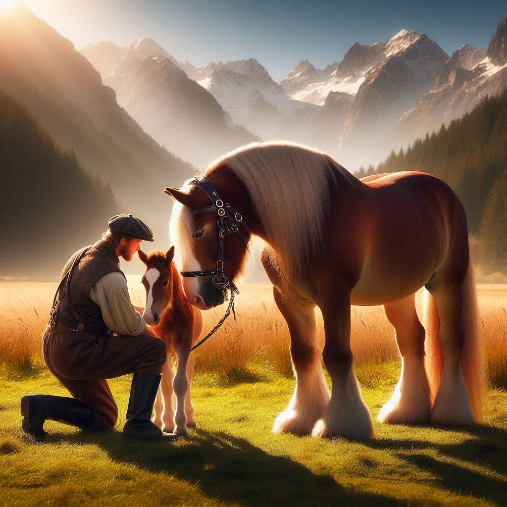 Understanding the difference between draft and light horse breeds