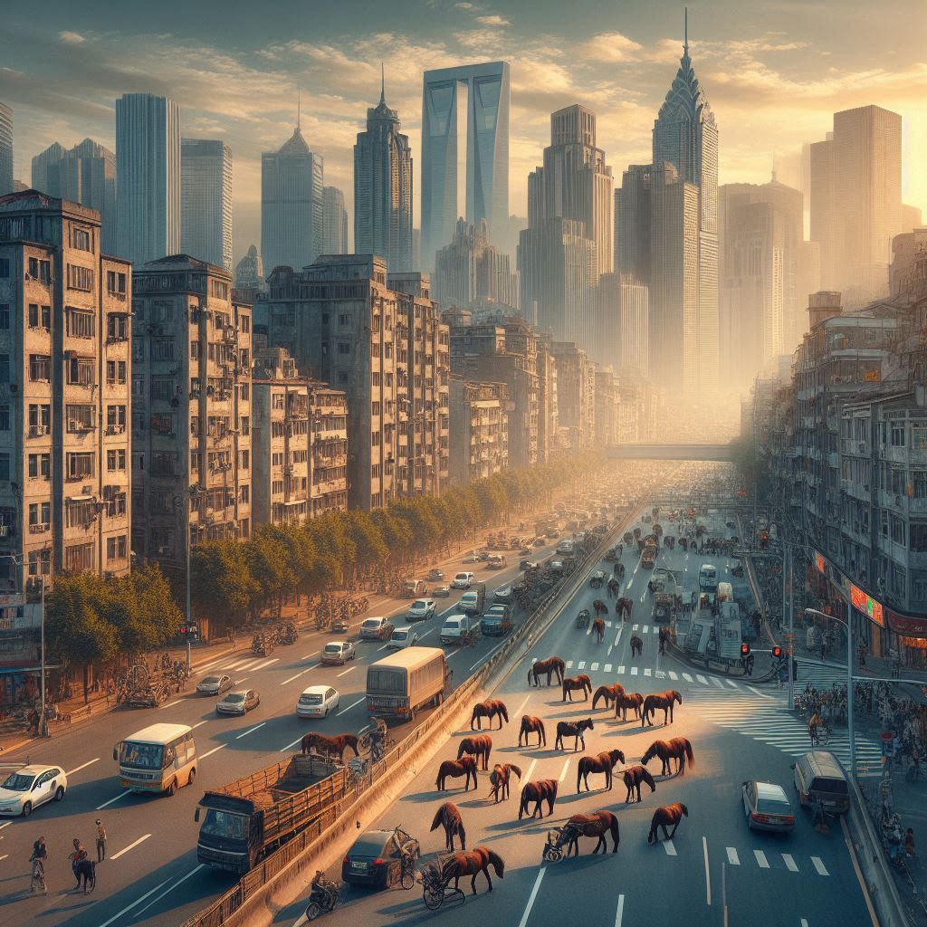 Urban development and the disappearance of horse utility